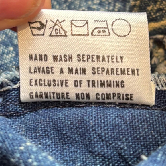 Vintage  Cotton Breeze Acid Wash 100% Cotton Jacket Coat Long Sleeve Shirt - Picture 7 of 10